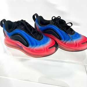 Kids Red and Blue Air Max 720s